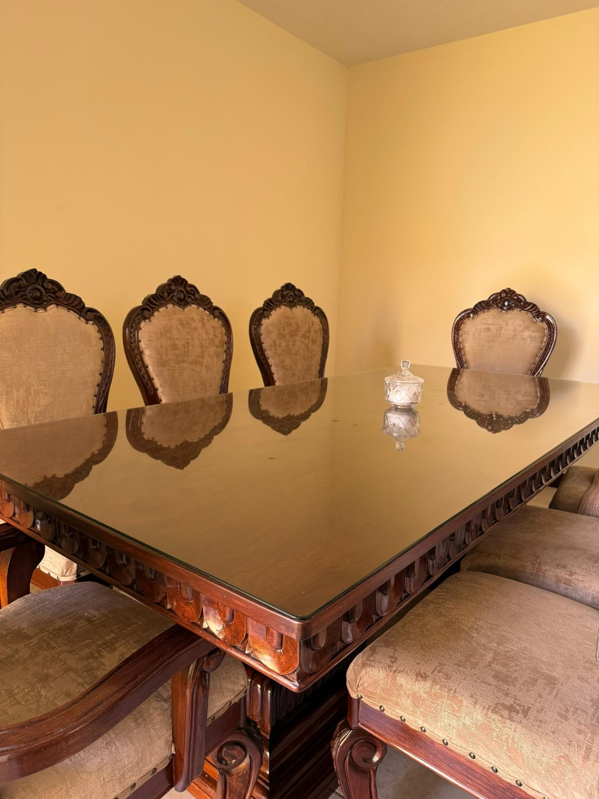 Templados sobre mesa